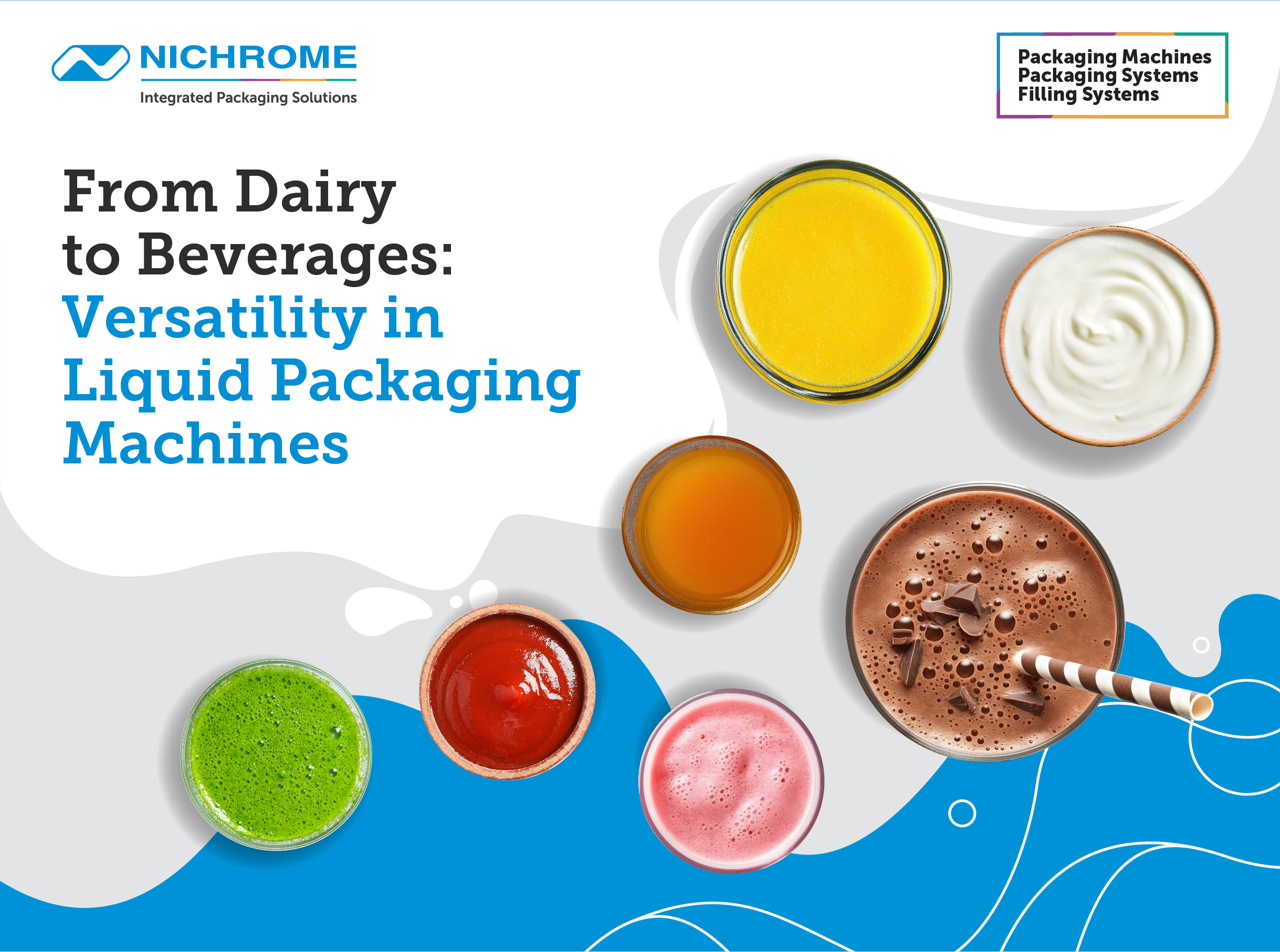 Nichrome Liquid Packaging Machine – Advanced liquid packaging solutions for dairy & beverage industries.